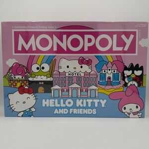 Hello Kitty and Friends Monopoly Board Game Fast Dealing‎ Property Trading